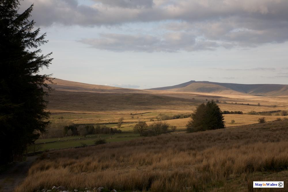 Brecon Beacons view from Penderyn