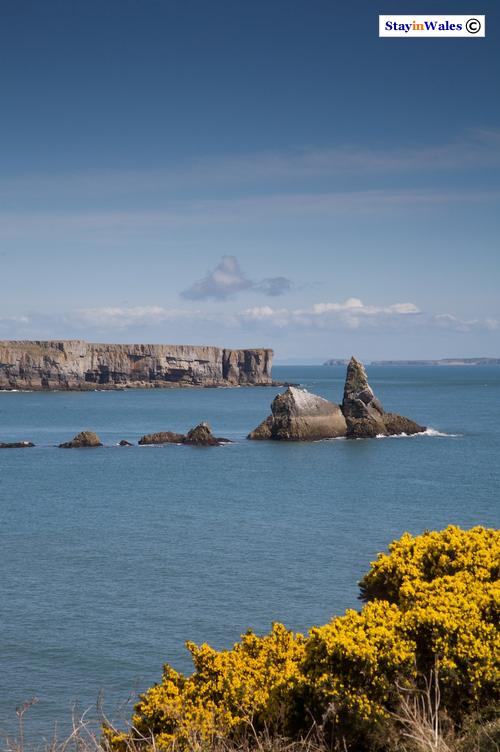 Church Rock, Stackpole Head and Caldey