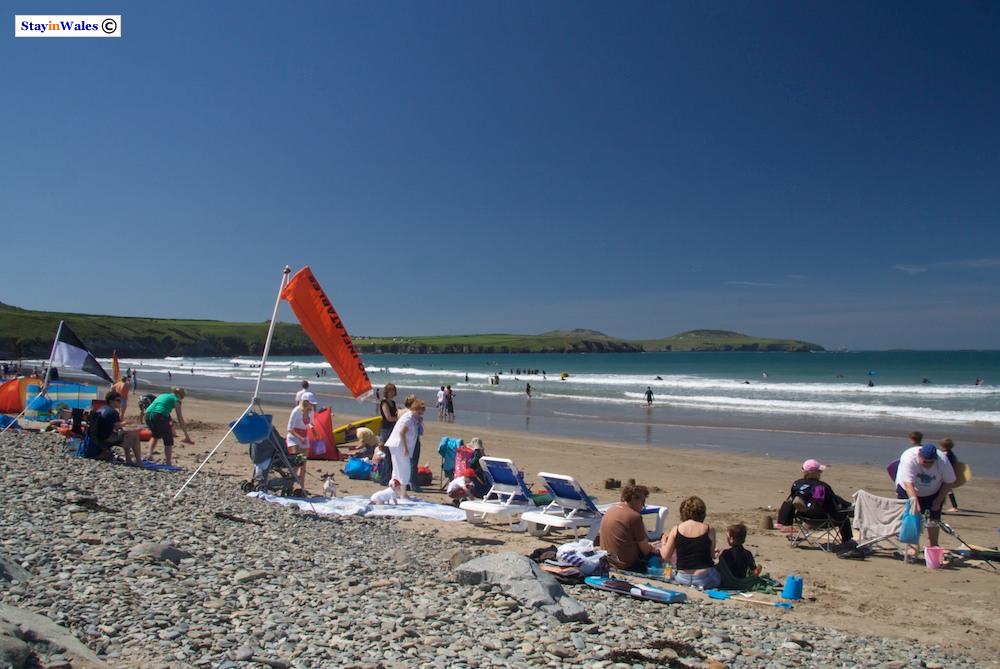 Sunny day at Whitesands