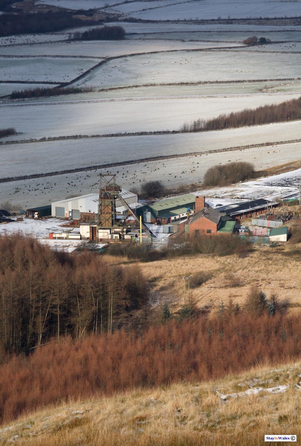 Tower Colliery seen from above