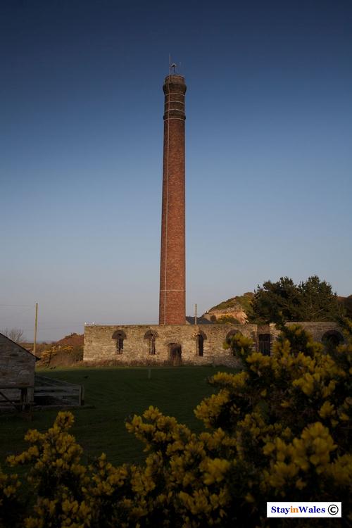 Brick shed and chimney, Holyhead