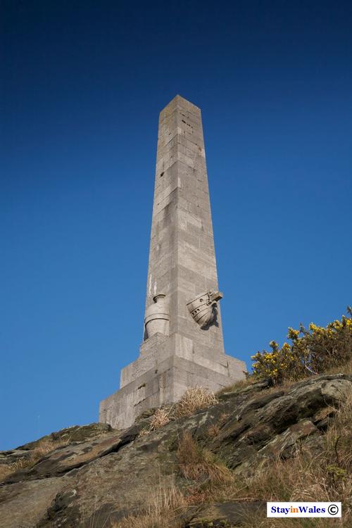 Skinner's Monument at Holyhead port