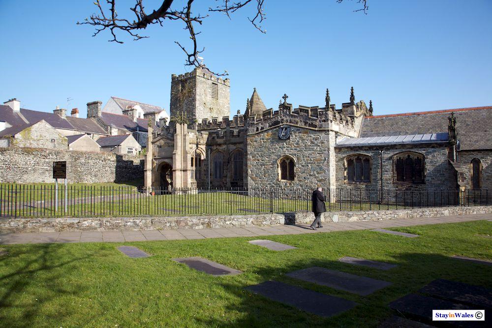 St Cybi's Church in Holyhead, Anglesey