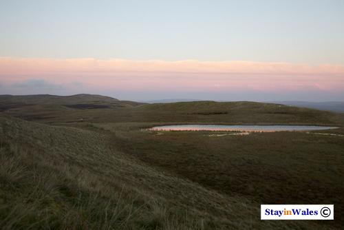 Llyn y Ferlen mountain lake