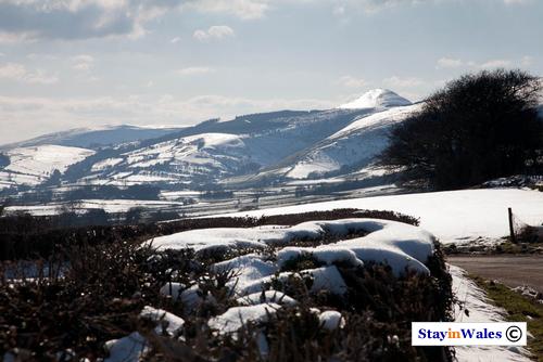 Radnor Forest in snow