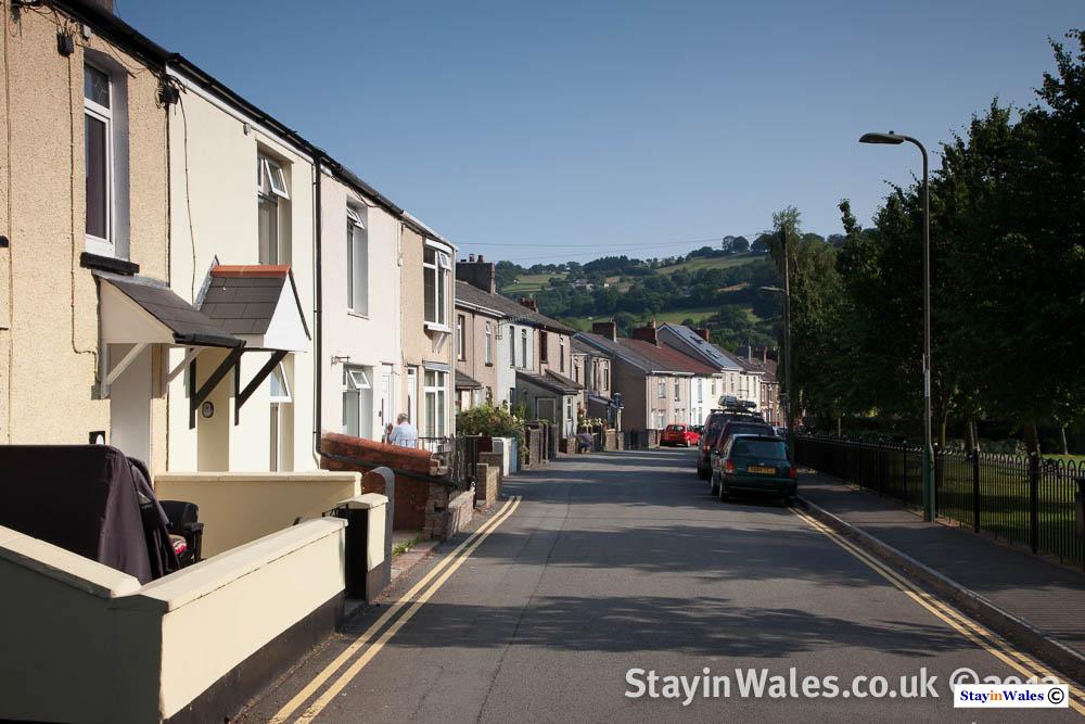 Station Road in Risca