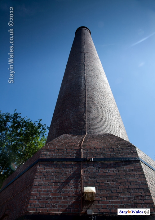 Cefn Coed Colliery chimney