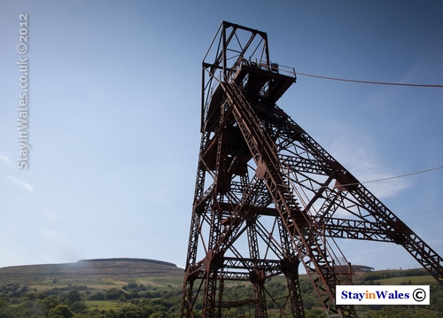 Pit Head at Cefn Coed Colliery