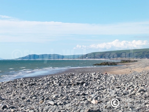 View from Borth beach