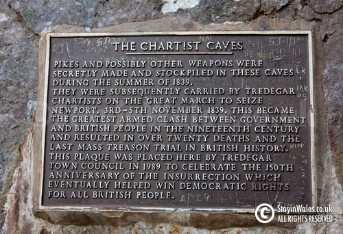 Chartist Cave, Trefil